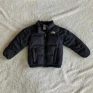 The North Face 4T boy black fall coat